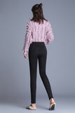 Women Velvet Warm Pants Hight Waist Leggings