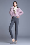 Women Velvet Warm Pants Hight Waist Leggings