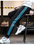 Sweatpants Men Elastic Loose Stretch Track Harem Pants