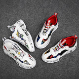 TUINANLE Sneakers Woman Casual Graffiti Vulcanized Shoes