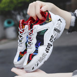 TUINANLE Sneakers Woman Casual Graffiti Vulcanized Shoes