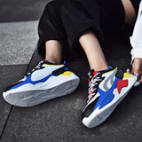 Unisex Running Sports Shoes White Blue Toning Walk A-634