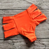 High Waist Bikini Bottom Shorts Elactic Swimwear Bottoms