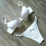 Sexy Push Up Bikini Set Swimwear High Cut Suit Beach Wear