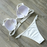 Sexy Push Up Bikini Set Swimwear High Cut Suit Beach Wear