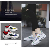 TUINANLE Sneakers Woman Casual Graffiti Vulcanized Shoes
