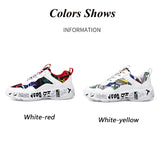 TUINANLE Sneakers Woman Casual Graffiti Vulcanized Shoes