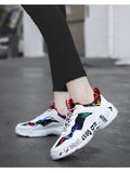 TUINANLE Sneakers Woman Casual Graffiti Vulcanized Shoes