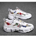 TUINANLE Sneakers Woman Casual Graffiti Vulcanized Shoes