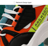 Men Casual High Top Chunky Sneakers Trainers Tendencia