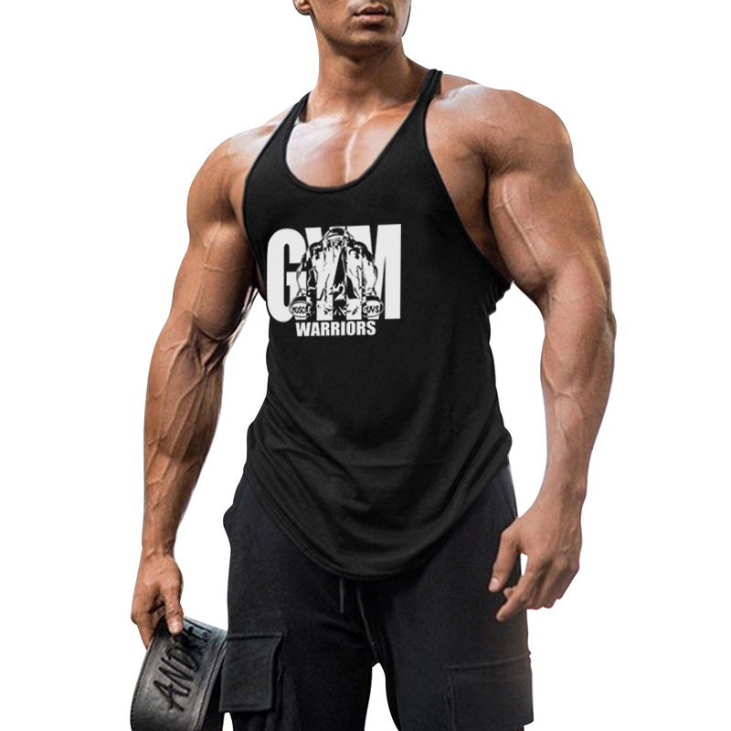 Gentry Gymmen's Cotton Gym Stringer Tank Top - Sleeveless Workout