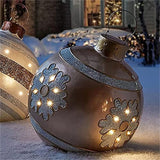 Navidad Christmas Balls Outdoor Atmosphere Pvc Inflatable Toy For Home Christmas Decorations