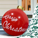 Navidad Christmas Balls Outdoor Atmosphere Pvc Inflatable Toy For Home Christmas Decorations
