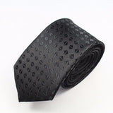 New Skinny Mens Luxury Floral Dot Neckties Hombre 6 cm Gravata Slim