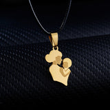 Mama Letter Pendant Necklace For Women 3 Colors Mom Nameplate Clavicle Chain Choker