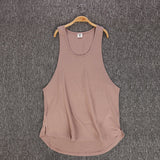 Brand gym clothing cotton singlets canotte bodybuilding stringer sleeveless vest Tanktop