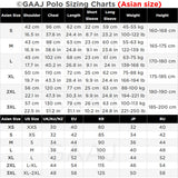 GAAJ 100 Cotton Polo Shirt Men Brand Shirts Short Sleeve