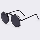 VINTAGE STEAMPUNK Sunglasses round Designer