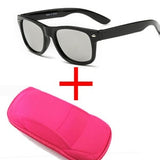 LongKeeper Cool Kids Sunglass UV 400 Protection with Case Children Gift