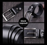Men belt cow genuine leather designer belts for men