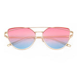 High Quality Vintage Women Sunglasses Metal Frame Cat eye Sun glasses