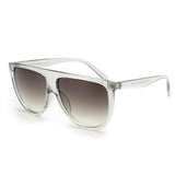 Women Sunglasses Vintage Acetate Shaded Lens Thin Shadow Glasses Men