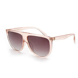 Women Sunglasses Vintage Acetate Shaded Lens Thin Shadow Glasses Men
