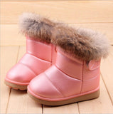 Winter Warm Plush Baby Girls Snow Boots