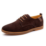 Men's Business Wedding Shoes Fashion Flats Suede Shoes Footwear