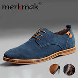 Men's Business Wedding Shoes Fashion Flats Suede Shoes Footwear