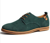 Men's Business Wedding Shoes Fashion Flats Suede Shoes Footwear