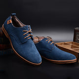 Men's Business Wedding Shoes Fashion Flats Suede Shoes Footwear