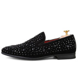 Men's Suede Loafers Wedding Party Men Shoes