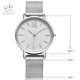 Stainless Steel Womens Top Brand Luxury Casual Wrist Watches