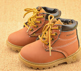 Spring Autumn Winter Children Shoes Girls Boys Plush Fashion Boots