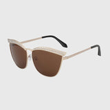 Cat Eye Sunglasses Crystal Diamond Luxury Sun Glasses Women Eyewear