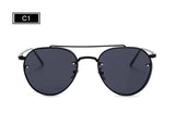 Luxury Brand Designer Mirror Sunglasses Ladies Oculos de sol Feminino