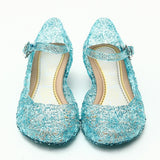 baby shoes girls sandals anna&elsa cosplay shoes party and Comfortable