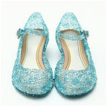 baby shoes girls sandals anna&elsa cosplay shoes party and Comfortable