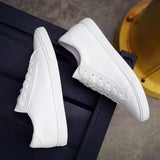 New Spring Tenis Feminino Lace-Up PU Leather Woman Shoes