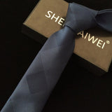 Gravata slim ties for Men stripe 6 cm corbatas hombre 2019