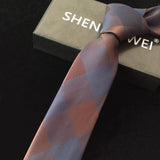 Gravata slim ties for Men stripe 6 cm corbatas hombre 2019