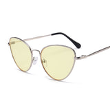 Sexy Small Vintage Cat Eye Sunglasses Women Vintage Red Black Sun Glasses