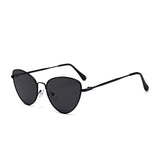 Sexy Small Vintage Cat Eye Sunglasses Women Vintage Red Black Sun Glasses