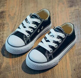 Kids Shoes for Girl Children Canvas Short Solid Fashion