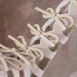 Suede leather Girls sandals Real Female Boots Kids gladiator sandals