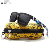 Eye-catching Function Polarized Sunglasses For Men Matte Black Frame