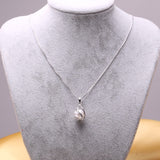 FENASY Jewelry cage Party style Freshwater Pearl Silver Pendant