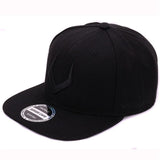 High quality grey wool snap back 3D pierced embroidery cap flat bill