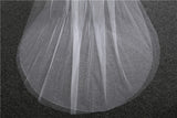 Wedding Accessories 3 Meters 2 Layer Veil White Ivory Simple Bridal